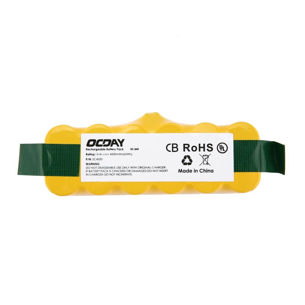 14.4V 8000mAh batterie Rechargeable Ni-MH pour Irobot Roomba 500 510 530 531 535 540 545 550 560 562 570 580 581 600 780