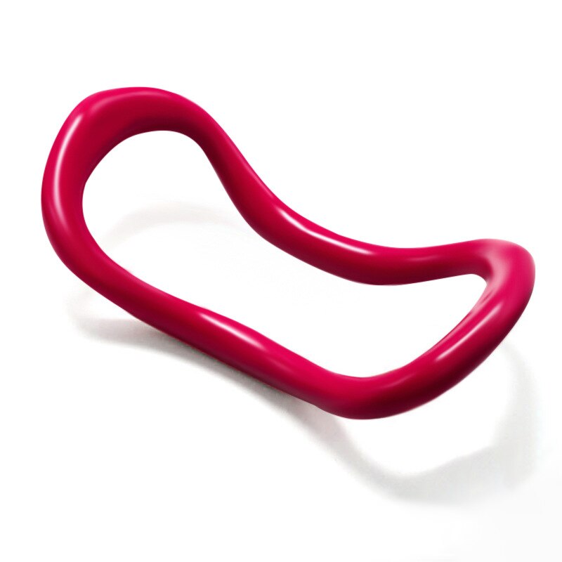 Anillo mágico de Yoga Para Pilates, rueda deportiva Para gimnasio, accesorios de Fitness, accesorios de entrenamiento Para espalda, herramientas, Utensilios: Rojo