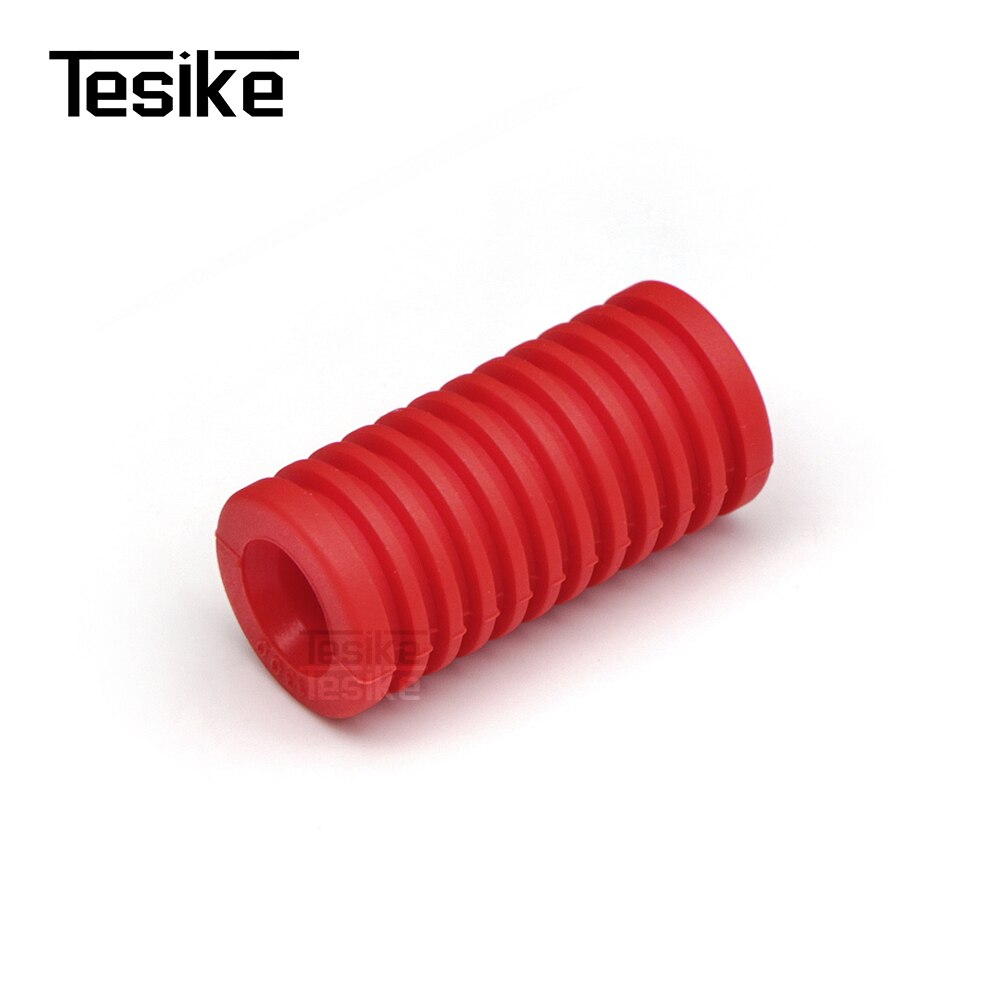 For Yamaha Motorcycle Shift Gear Lever Rubber Pedal MT 07 FZ6 FZ1 XJ6 YBR125 YZF R125 R6 MT09 Tenere 700 YZ 125 MT-03 Universal: Red