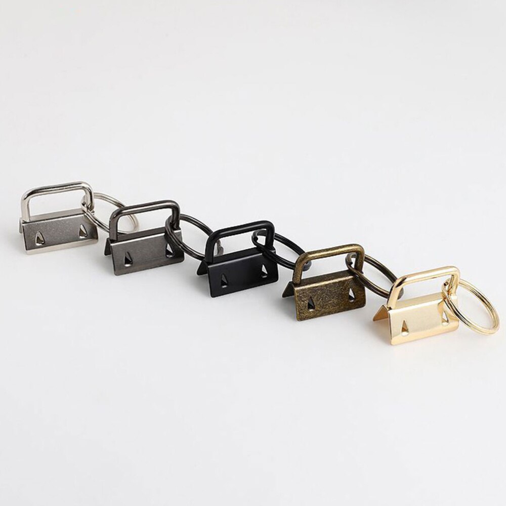 Llaveros de duraderos y prácticos pulsera de Metal a la con llavero para bolso