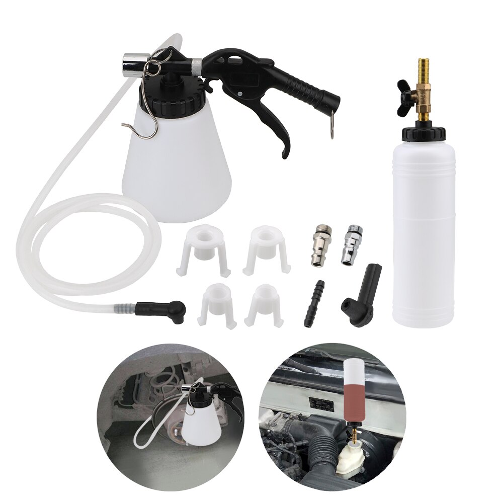 Car Repair Tools 1Set Oil Change Equipment Kit Brake Fluid Drained Bleeder Large Capacity Car Brake Fluid Replacement Tool