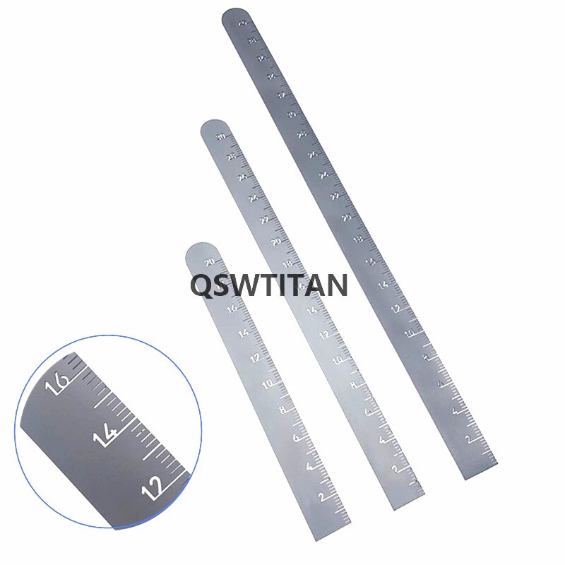 Orthopedic X-ray Measuring ruler perspective development film stainless steel caliper measuring tool