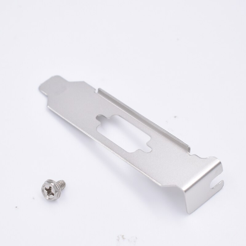 2pcs/lot 8CM DB9 LPT Port PCI Low Bracket Plate for Desktop PC