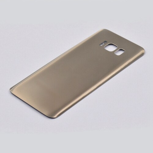 5.8" For SAMSUNG Galaxy S8 G950F Back Battery Cover Door Rear Glass Housing Case Replace For SAMSUNG S8 Battery Cover: Gold No Lens