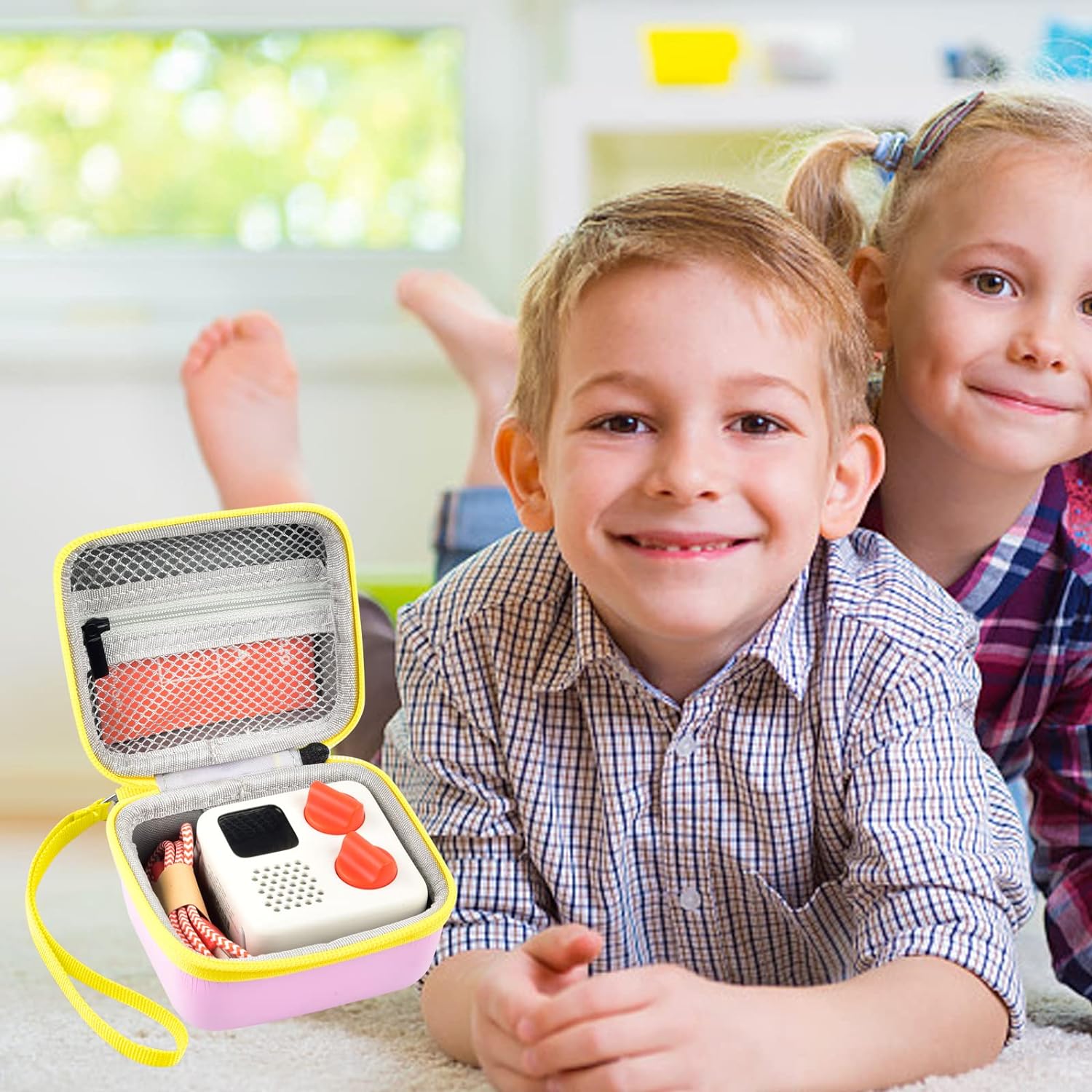 Case Compatibel met Yoto Mini Kids Audio & Muziekspeler. Opslaghouder Draagtas voor kinderluidspreker speelt audioboekkaart