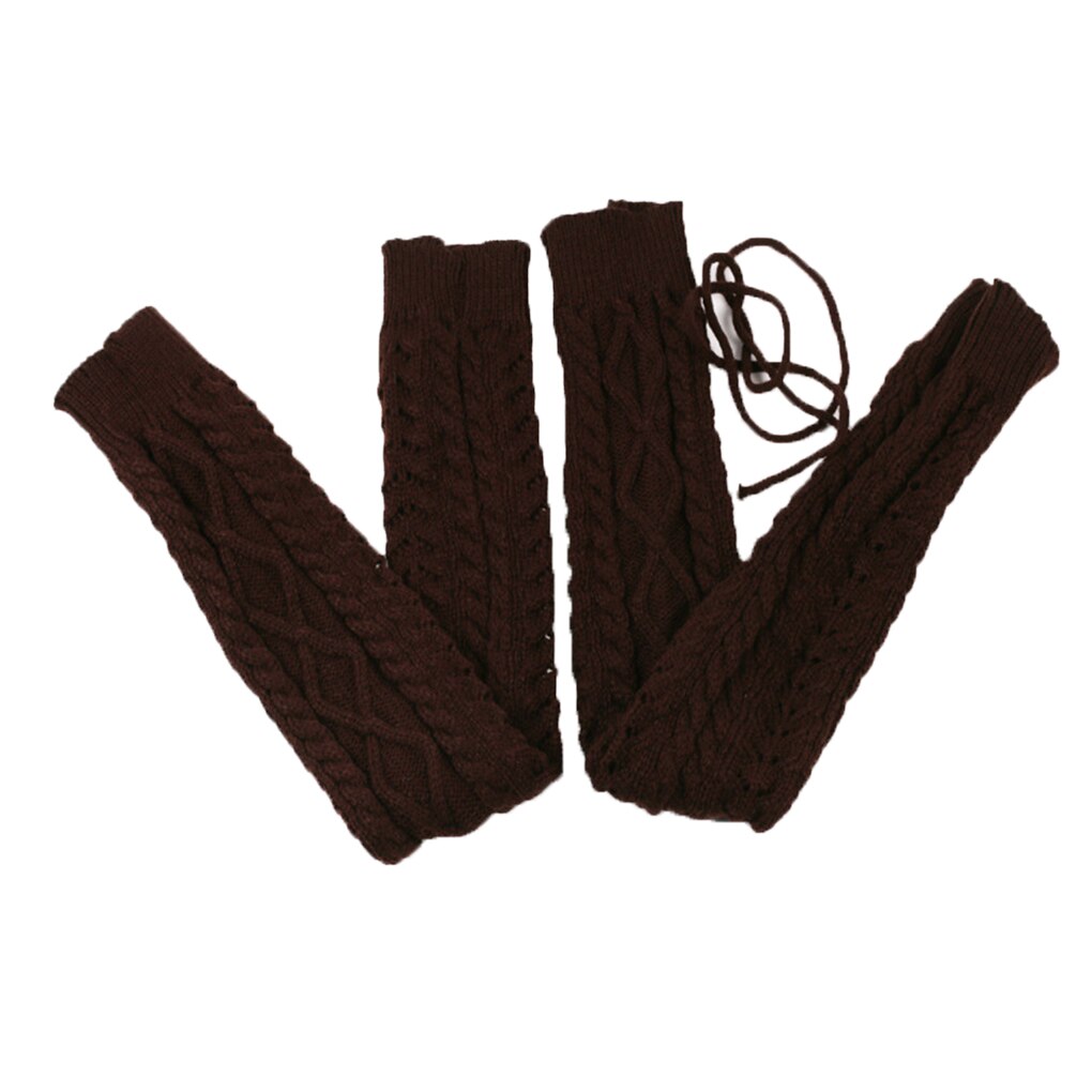 String kvinnor sticka tålös tjej vinter lår höga leggings stövlar strumpa: Nr .5