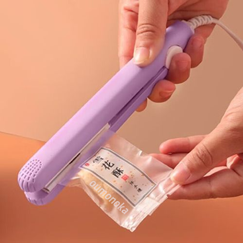 Mini Plastiktüte Versiegelung Maschine Lagerung Tasche Clip Vakuum Versiegelung Lagerung Maschine Versiegelung Verpackung Versiegelung Lebensmittel Snack Küche Spielereien