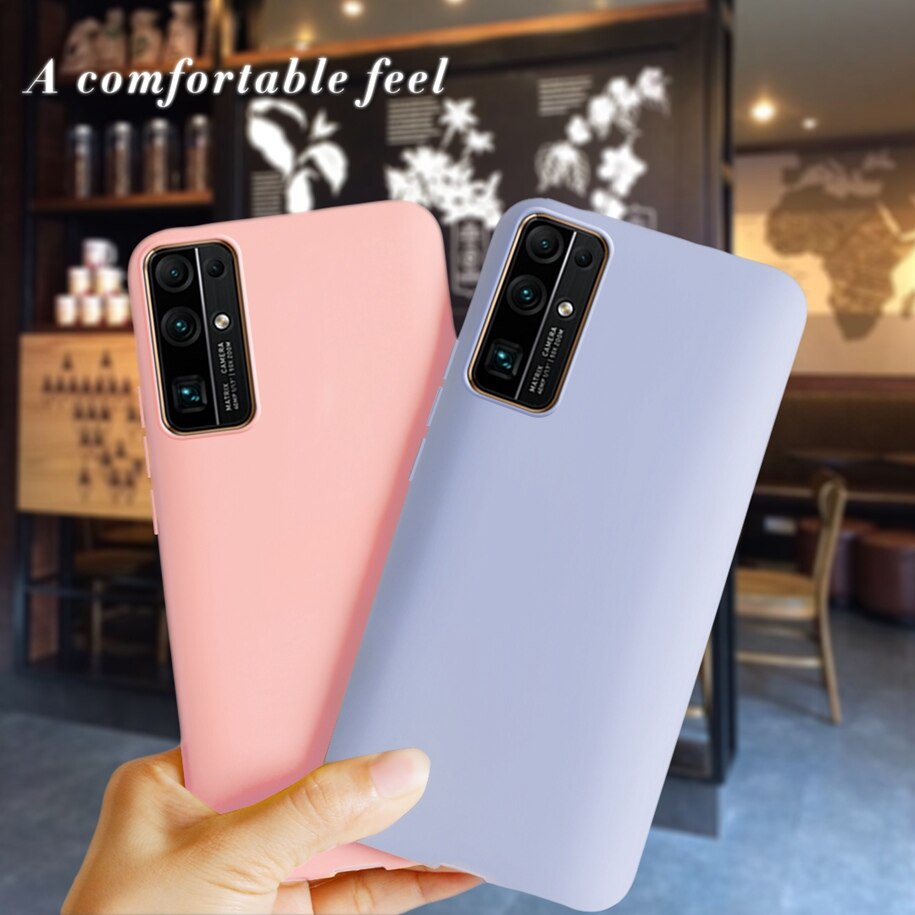 Custodia morbida in TPU di lusso per Huawei Honor 30 Cover paraurti in Silicone Ultra sottile per Honor30 custodia BMH-AN10 opaca Coque Fundas 6.53 pollici