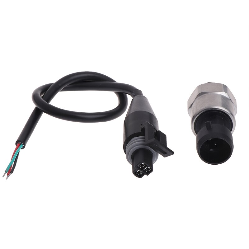 DC5V 1/8NPT Pressure Transducer Transmitter Sensor Stainless Steel Oil Air Water