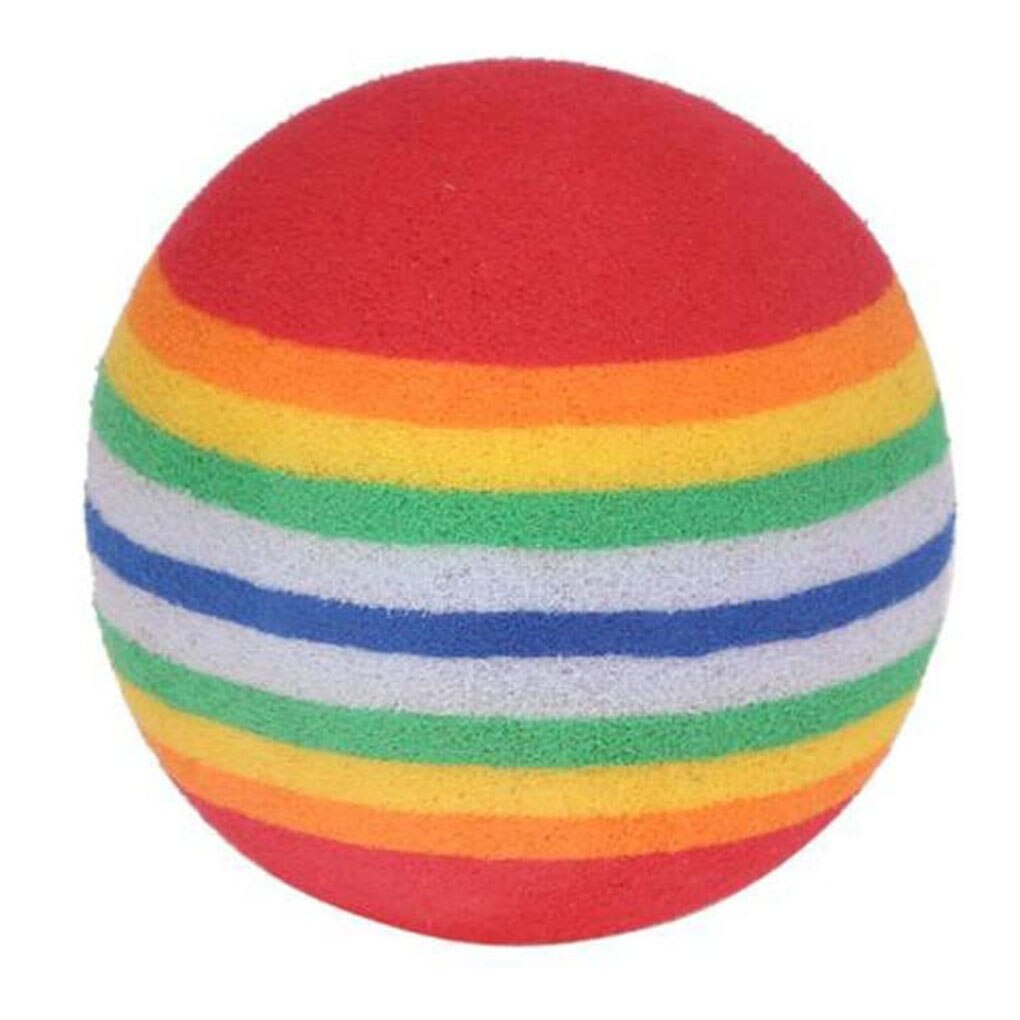 Soft And Safe Golf Training Balls Indoor Outdoor Practice Training Aids Training Golf Practice Balls: red