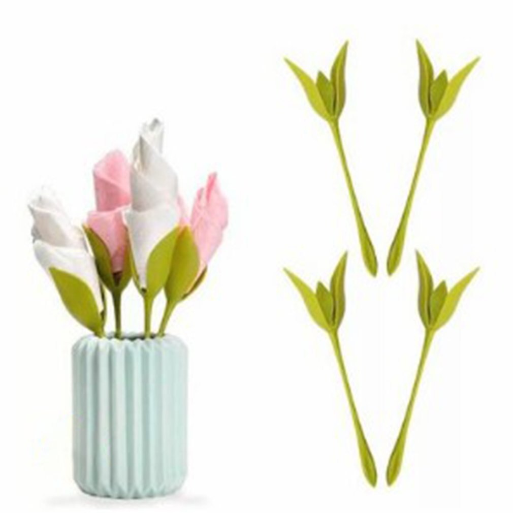 Rose Flower Tissue Holder DIY Napkin Holder Flower Tissue Holder Swing Plate Household Gathering Paper Towel Holder
