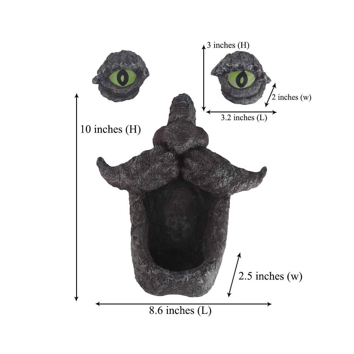 Smiling Old Man Face Tree Garden Yard Art Outdoor Tree Sculpture Tree Face Resin Statue Gardening Decoration