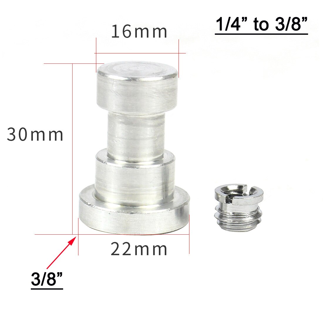 1 sztuk lampa błyskowa statyw lekki statyw konwerter śruby 1/4 3/8 męski na gwint żeński Adapter z montażem na śrubę statyw płyta śruba: Type G
