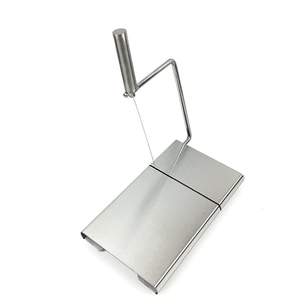Stainless Steel Cheese Slicer Grater Section Butter Shredder Cutting Board Cloth Department Platform Cheese Raller