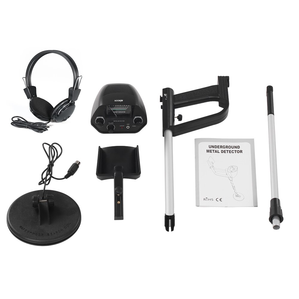 KKmoon-détecteur de métaux souterrains ajustable MD4030, détecteur d'or et de trésors, chercheur de circuits métalliques
