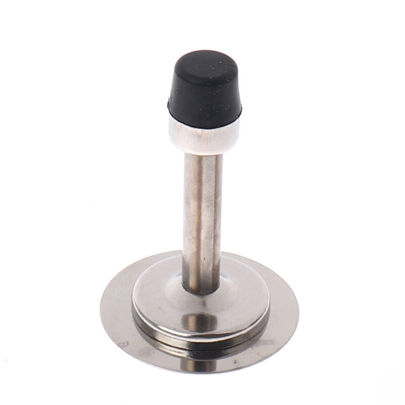 Zinc Alloy Rubber Holder Catch Home Fitting For Bedroom Home Door Stops Wall Mounted Door Stopper: SV