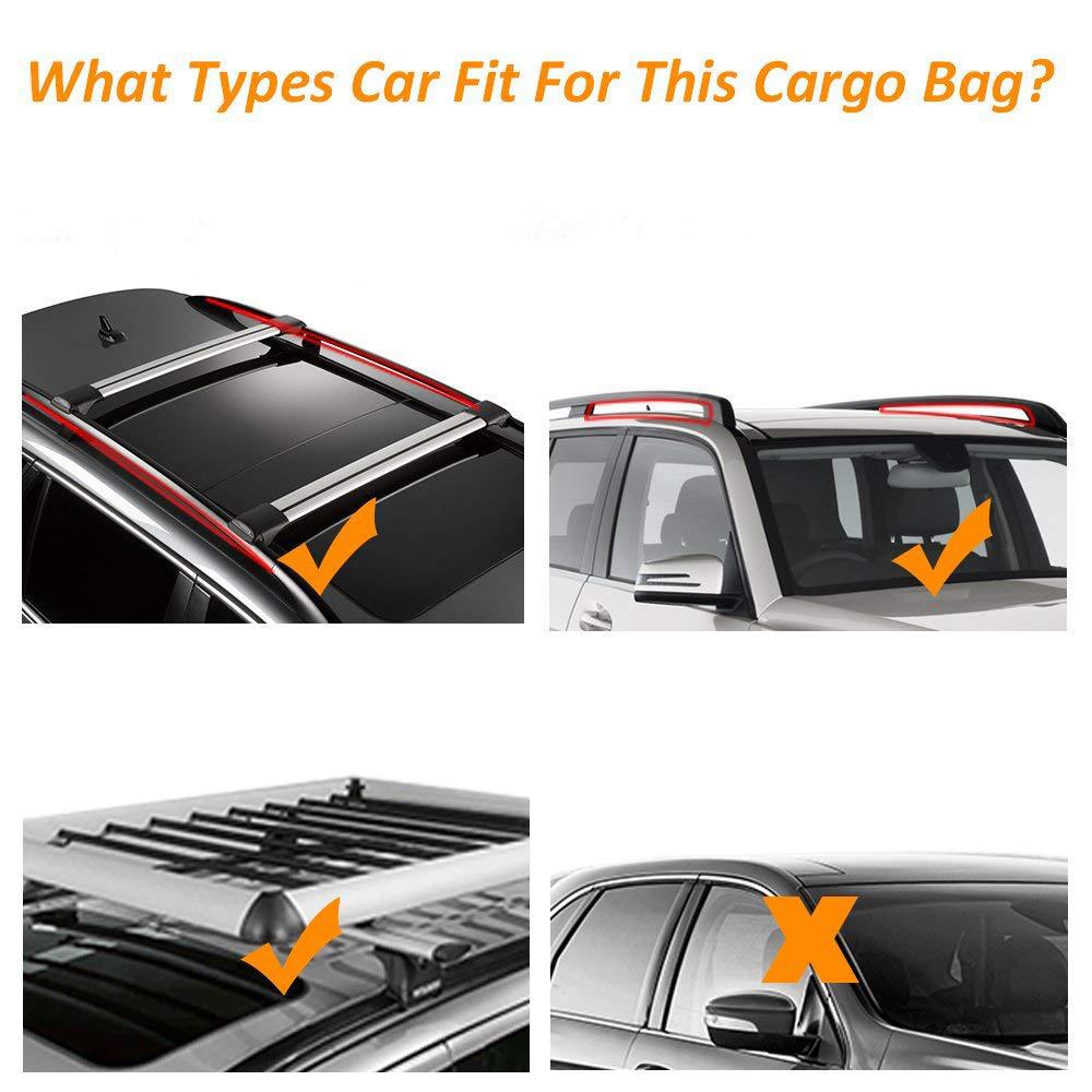 145 x 80 x 45cm bil tag taske tag top taske rack lastbærer bagage opbevaring rejse vandtæt suv van til biler