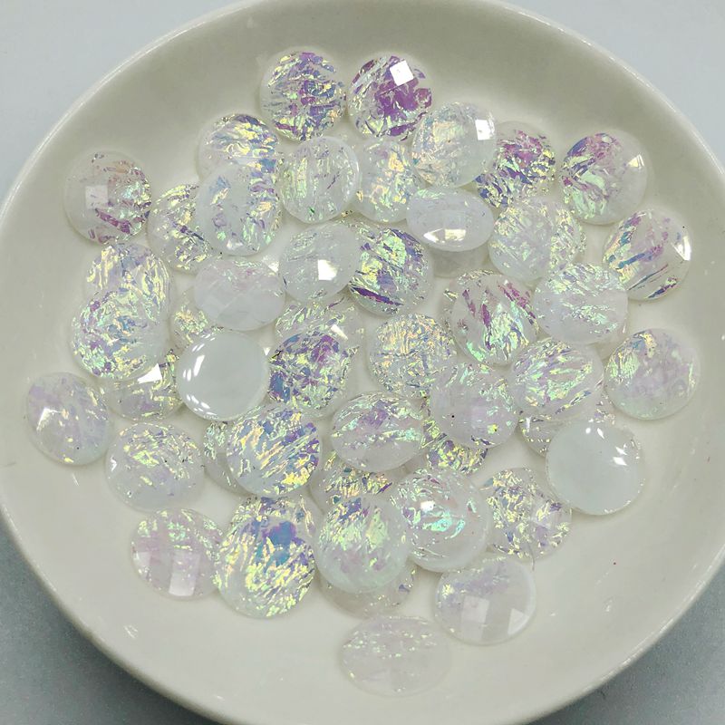 Perle D'imitazione ABS Colorate 2-14mm Mezza Tonda Flatback Resina Perla Colla Su Strass Perline Nail Art Gioielli Artigianato Fai Da Te Decor-viola Chiaro, 5mm 500 Pezzi - Foto 8