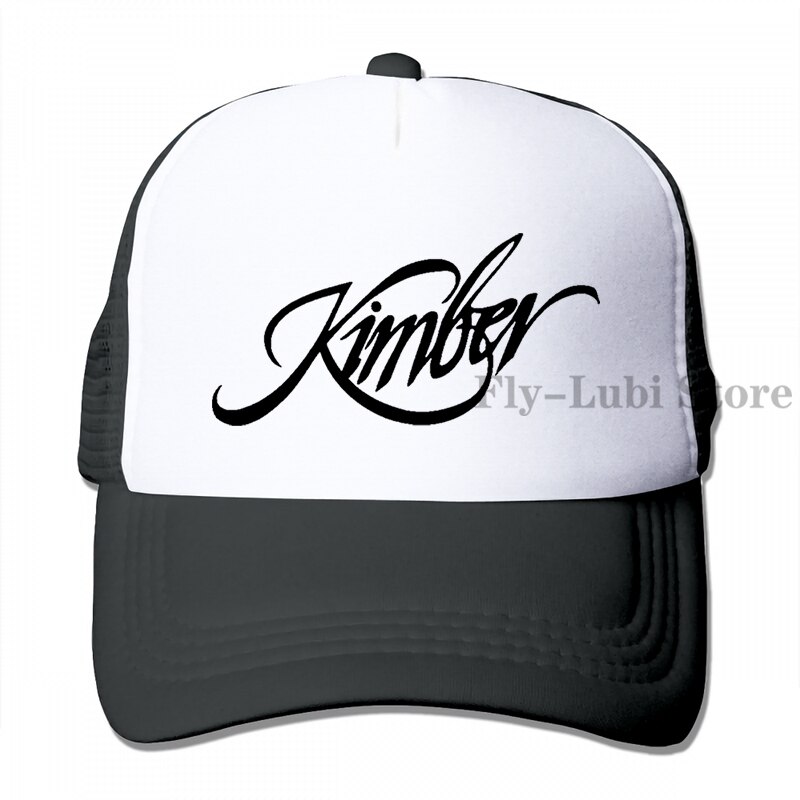 Kimber Manufacturing Baseball cap men women Trucker Hats adjustable cap: 3-Black