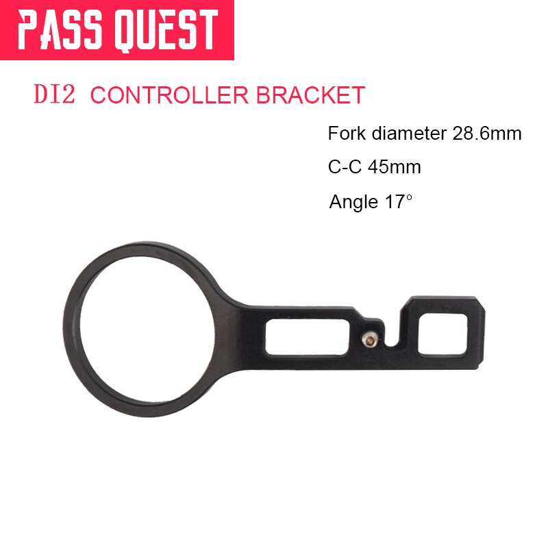Pass Quest Di2 Controller Beugel 28.6 /31.8Mm Fiets Houder Batterij Mount Voor Giant OD2 Shimano Di2 Junction Fiets uitbreiden Houder: 28.6mm 45mm 17