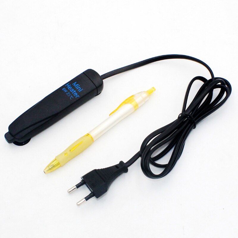 Mini Fish Tank Heater Carbon Fiber Explosion-Proof Universal Turtle Tank Water Thermostat Heating Rod Pet Supplies