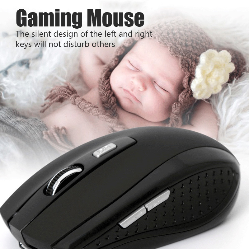 Wireless Mouse USB Mouse Silent Ergonomic Mouse Optical Mause Gaming Noiseless Mice For PC Laptop Computer Mouse 2.4GHz 1200DPI