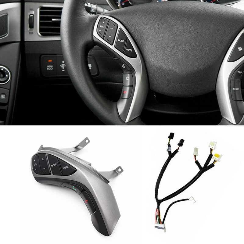 Car Steering Wheel Bluetooth Switch + Ext Wire for HYUNDAI Elantra MD -: Default Title