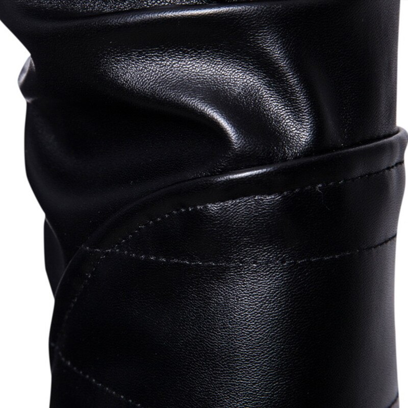 Nueva chaquetas de cuero rojo para hombre Abrigos de cuello alto diamante entramado motocicleta PU prendas de vestir exteriores para hombre chaqueta de abrigo de ropa