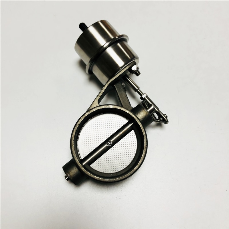 Stainless Steel Exhaust Control cutout Valve Set With Vacuum Actuator Closed Style