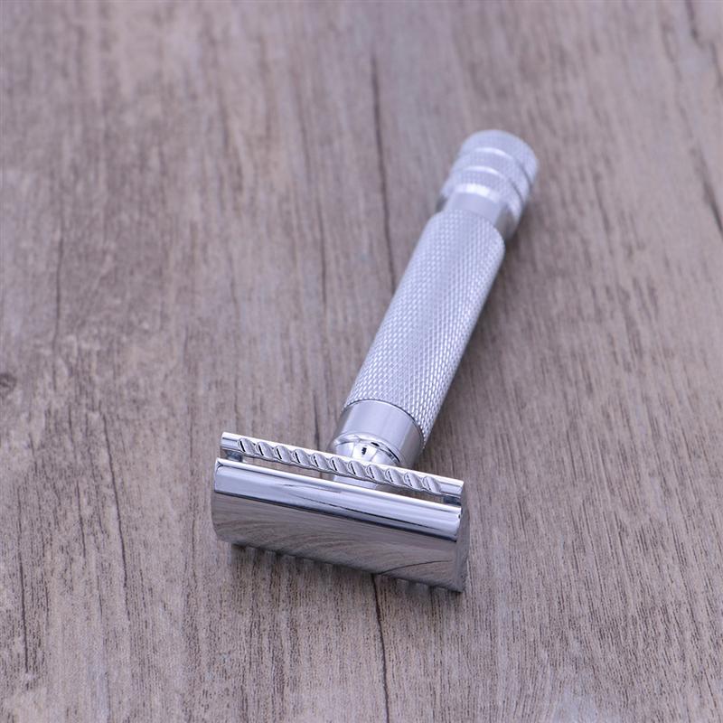 Men Razor Double Edge Safety Razor Stainless Steel Shaving Razor For Men Hair Shaving Tool Shaver Beard Razor