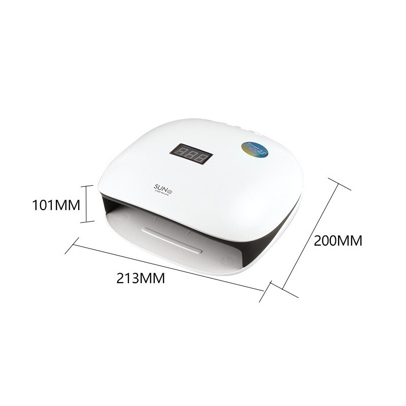 SUN4S – lampe UV LED 48W pour séchage du vernis à ongles Gel, Machine avec écran LCD, équipement de manucure et de Salon de photothérapie
