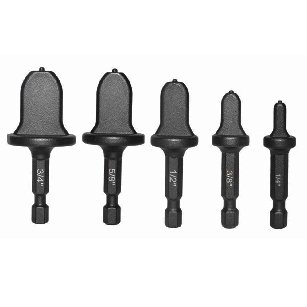 Pipe Expander Copper Tube Swaging Tools For Air Conditioner Refrigerator Flaring Takeover Tool Set Triangle Hex Shank Repair Kit