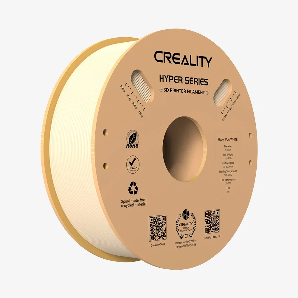 Creality PLA Filament Pro Hyper PLA High Speed 3D Printer Filament 1.75mm 1kg for Creality K1/K1 Max/Ender-5 S1: Glow green