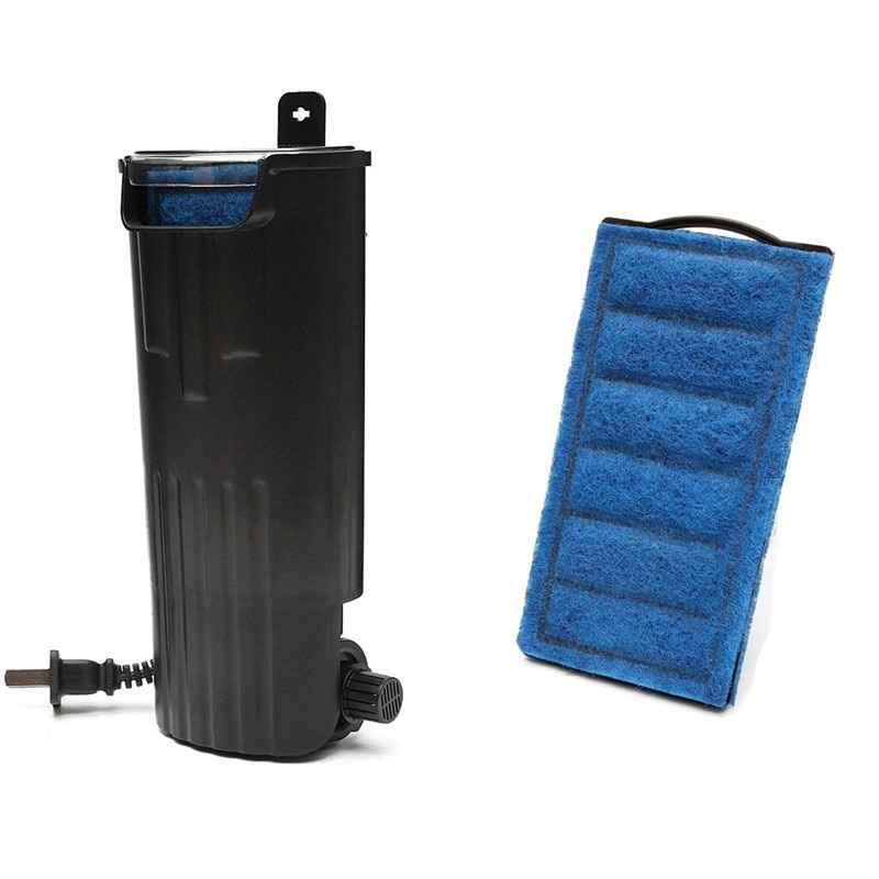 5w plastic laagwater aquarium interne filter aquarium hangende waterval filter watercirculatie voor vissen schildpad reptielen