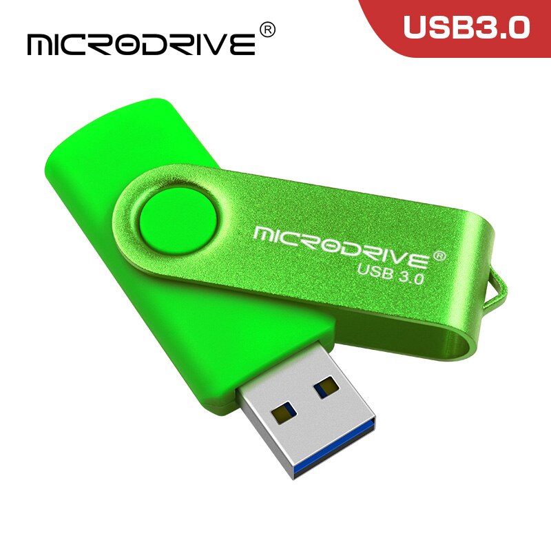 Usb 3.0 Flash Drive 64Gb 128Gb Usb Sticks 32Gb 16Gb Hoge Snelheid Mini Usb 3.0 Geheugen usb Flash Drive: 128GB / green