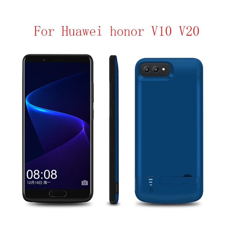Cover Power Bank Dunne Smart Telefoon Batterij Case Voor Huawei Honor V10 V20 Batterij Case Charger Case Voor Huawei honor V10 V20