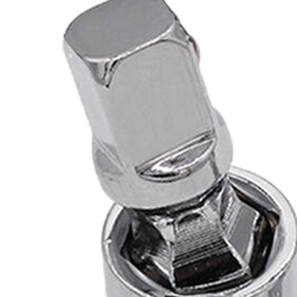 Swivel Impact Adapter Universal Joint Driver Socket, Hardened Chrome-vanadium steel construction for superior strength