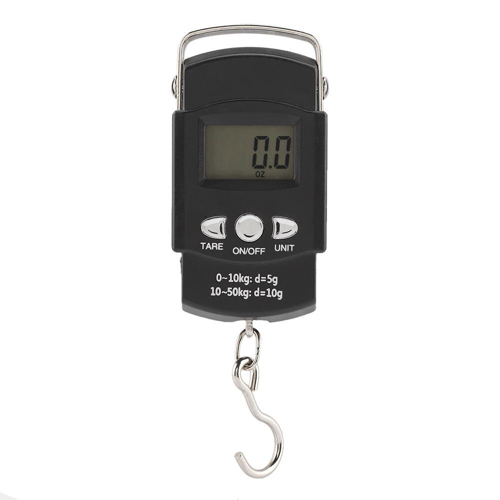 50KG/10G Digital Handy Pocket Weight Hook Scale 1pc Electronic Hanging Fishing Luggage Balanca Portable Mini