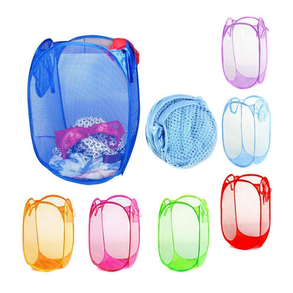 Wasmand Wasmand Speelgoed Kleding Opslag Bin Mesh Wassen Opslag Nylon