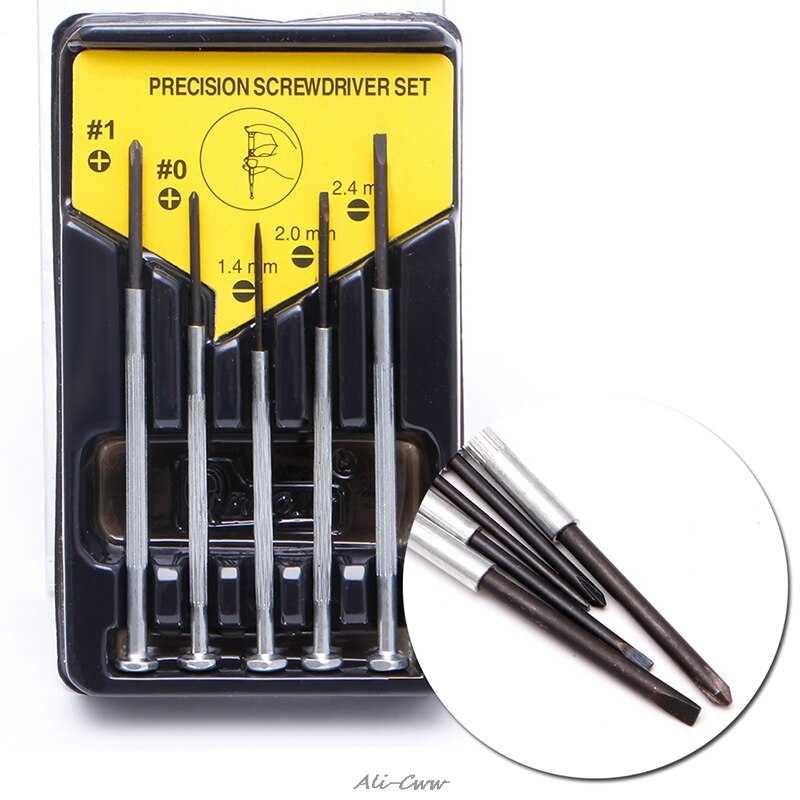 5X/Set Precision Screwdriver Micro Jewelers Mini Watchmakers Tools