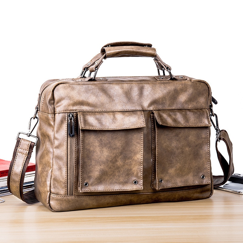 Stijlvolle Zwart-Witte Paarden Laptop Tote Tas - Waterdichte Schouderaktetas Voor Mannen & Vrouwen Met Uitstekende Bescherming