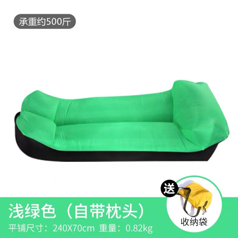 Voksen strand hvilestol hurtig folde camping sovepose vandtæt oppustelig sofapose doven taske camping sovepose luft seng: -en