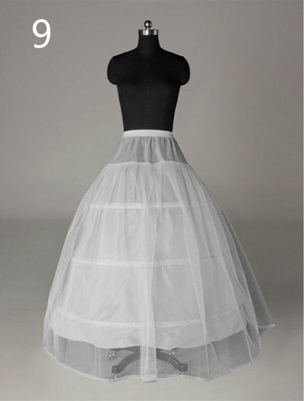 Enagua Sottogonna sottoveste da sposa Vestito da sposa de crinolina Hoopless: 9