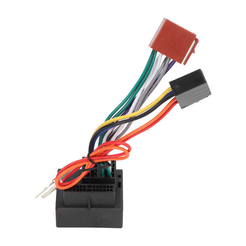 ISO Radio Adapter Radio ISO Wiring Harness Plastic for Car