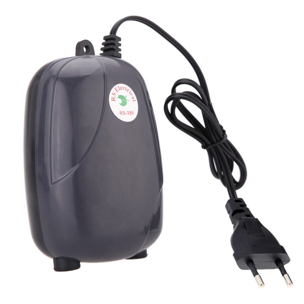 Ultra Silent Air Pump Aquarium Fish Tank Pond Pump Hydroponic Oxygen Pump 3/5W P7Ding: 220V EU Plug / 3W