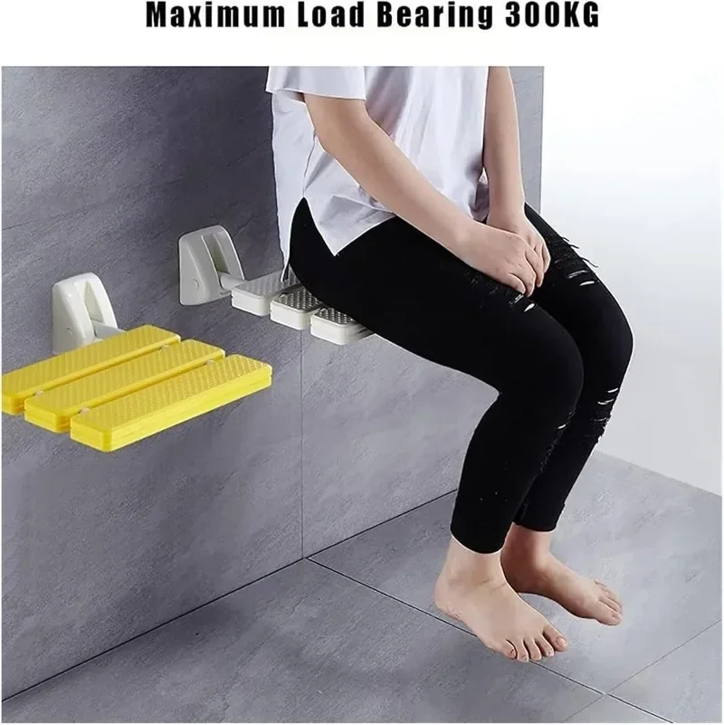 Wand Dusch sitze Dusche Klappstuhl Bad Stuhl ältere Dusche Spa WC Bank Hocker Badehaus Stuhl rutsch fest