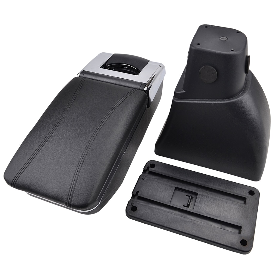 Center Centre Console Storage Box For Toyota Yaris Vitz Echo 1998-2005 Armrest Arm Rest Rotatable 2000 2001 2002 2003 2004