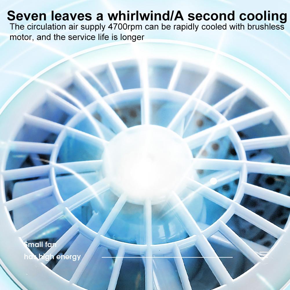 SALES！！Summer Outdoor Unisex Cooling Fan Long Sleeve Hooded Jacket Working Top Coat