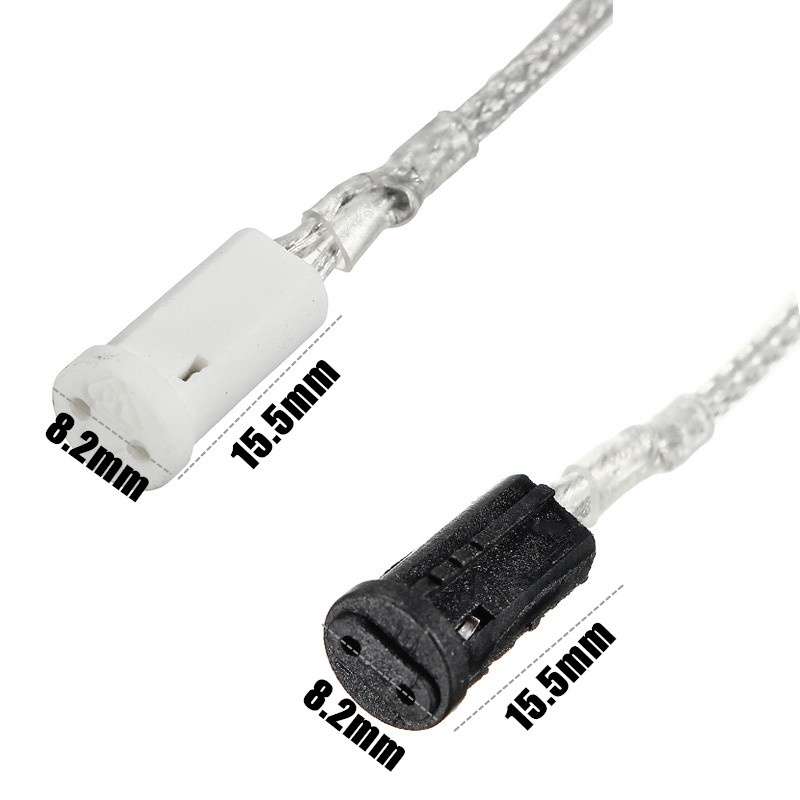 Douille de lampe G4 support de lumière connecteur 50/100/200 cm céramique/plastique LED ampoule halogène accessoires d'éclairage PVC 12 V
