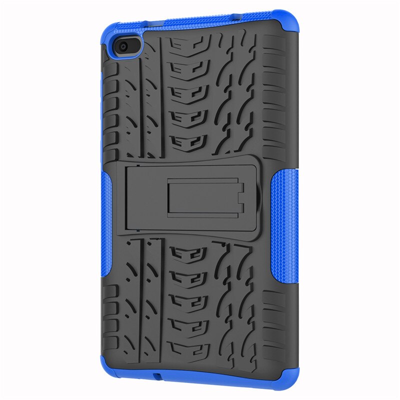 Funda para Lenovo Tab E7 E 7 TB-7104F TB-7104 7,0 pulgadas Funda resistente 2 en 1 híbrida resistente Funda soporte para Tablet Capa: blue